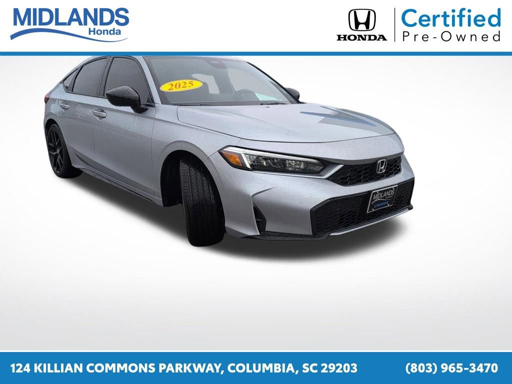 Certified 2025 Honda Civic Sport image 1