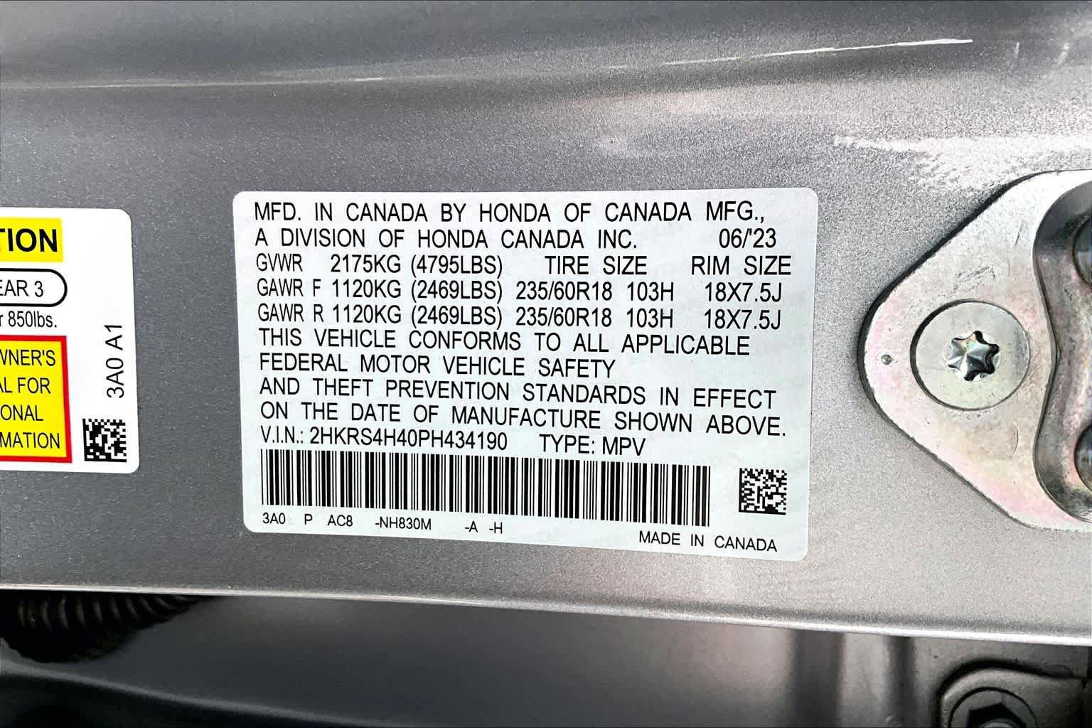 Used 2023 Honda CR-V EX image 34