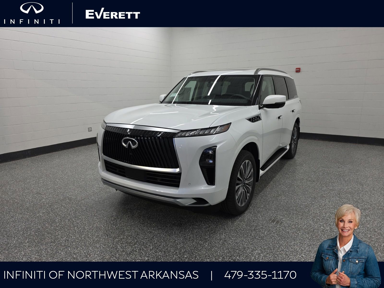 New 2026 INFINITI QX80 Luxe w/ Cargo Package