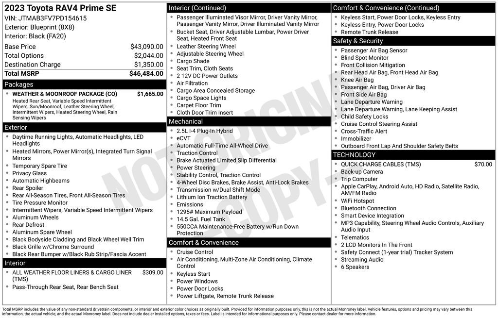 Used 2023 Toyota RAV4 SE w/ Weather & Moonroof Package AWD/4WD image 33