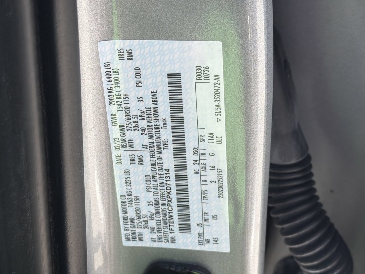 Certified 2023 Ford F150 XLT w/ Equipment Group 302A High RWD image 33