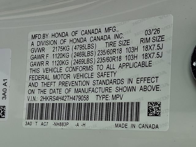 New 2026 Honda CR-V EX image 22