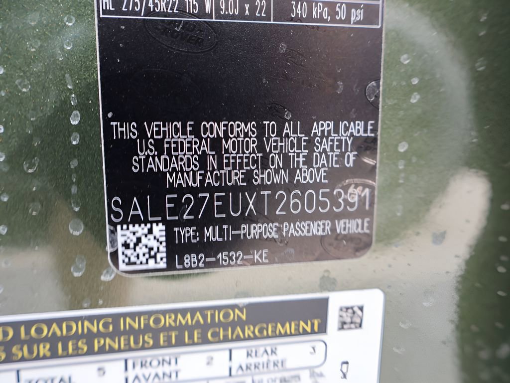 New 2026 Land Rover Defender 110 X-Dynamic SE image 40