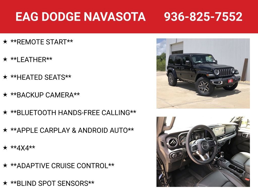 New 2025 Jeep Wrangler Sahara w/ Safety Group image 4