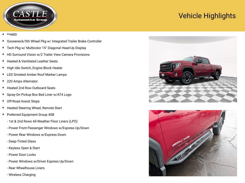 Used 2020 GMC Sierra 2500 AT4 w/ AT4 Premium Package image 4