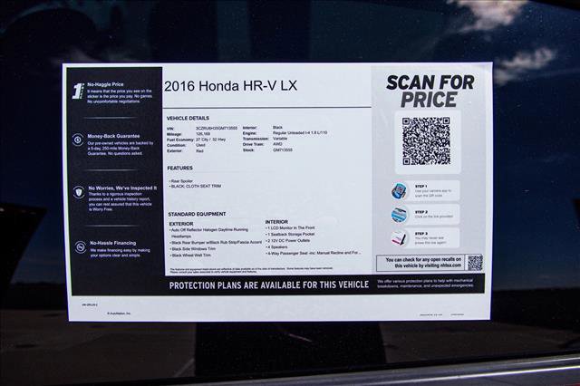 Used 2016 Honda HR-V LX image 27
