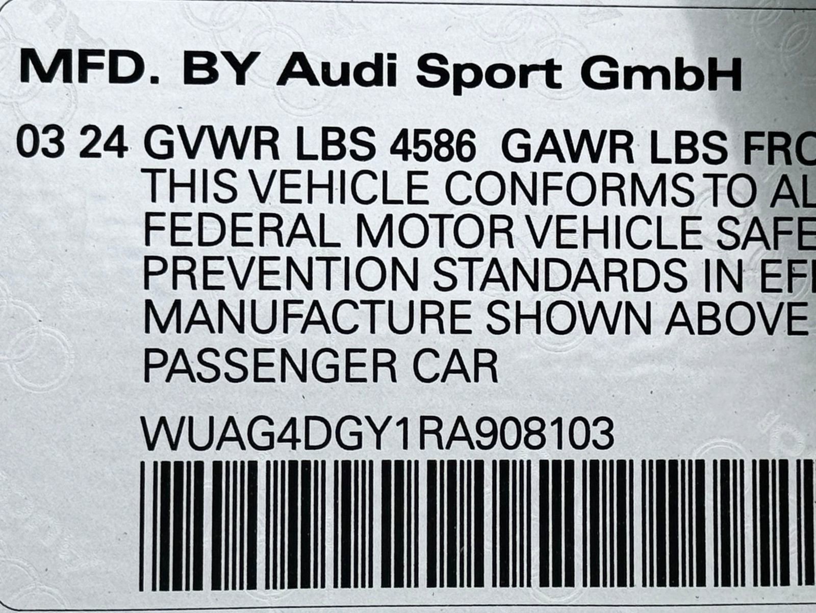 Used 2024 Audi RS 3 image 51