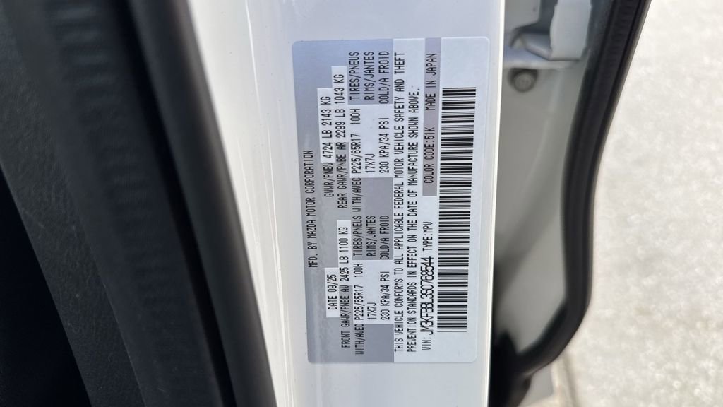 New 2025 MAZDA CX-5 AWD 2.5 S w/ Select Package image 61