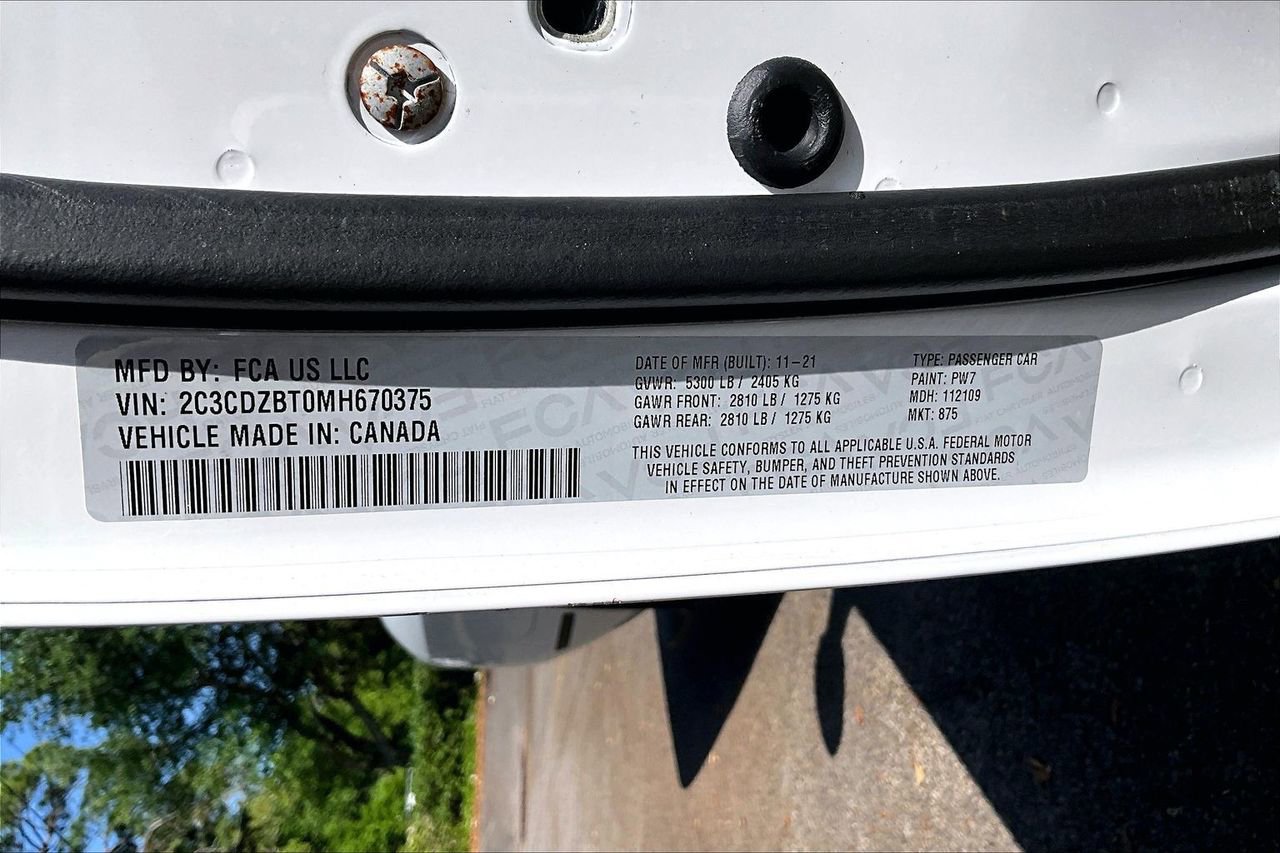 Used 2021 Dodge Challenger R/T w/ Blacktop Package RWD image 15