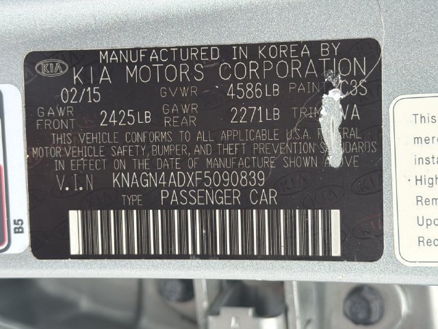 Used 2015 Kia Optima EX FWD image 33