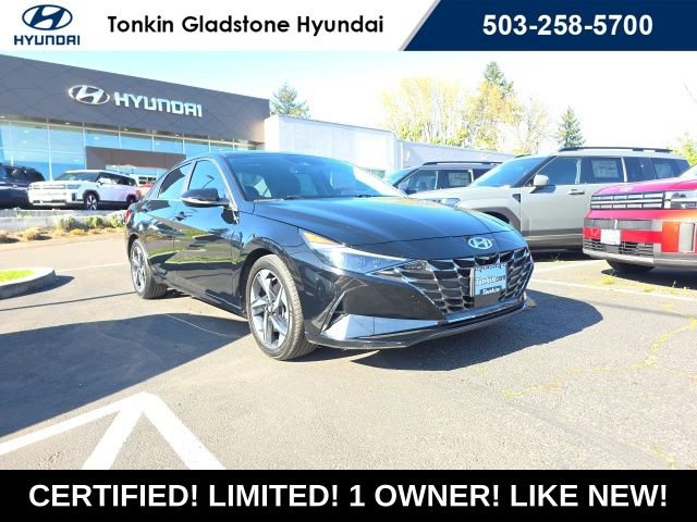 Certified 2023 Hyundai Elantra Limited w/ Cargo Package