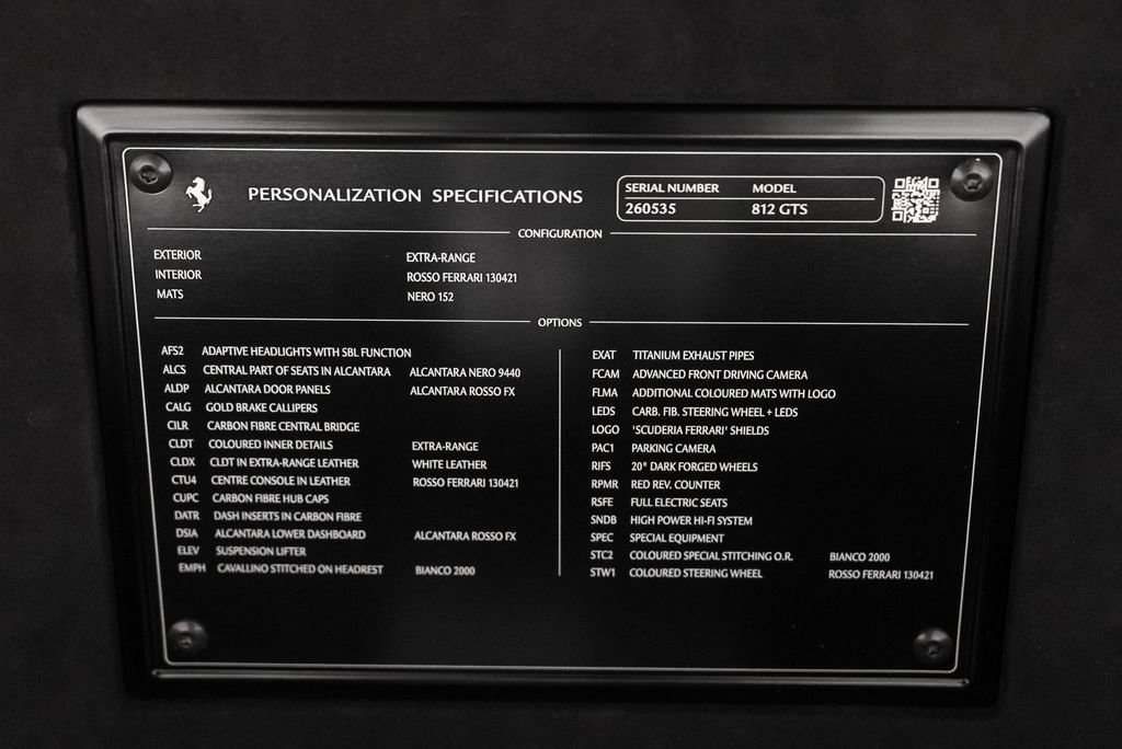 Certified 2021 Ferrari 812 GTS RWD image 24