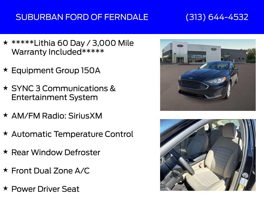 Used 2020 Ford Fusion SE FWD image 4