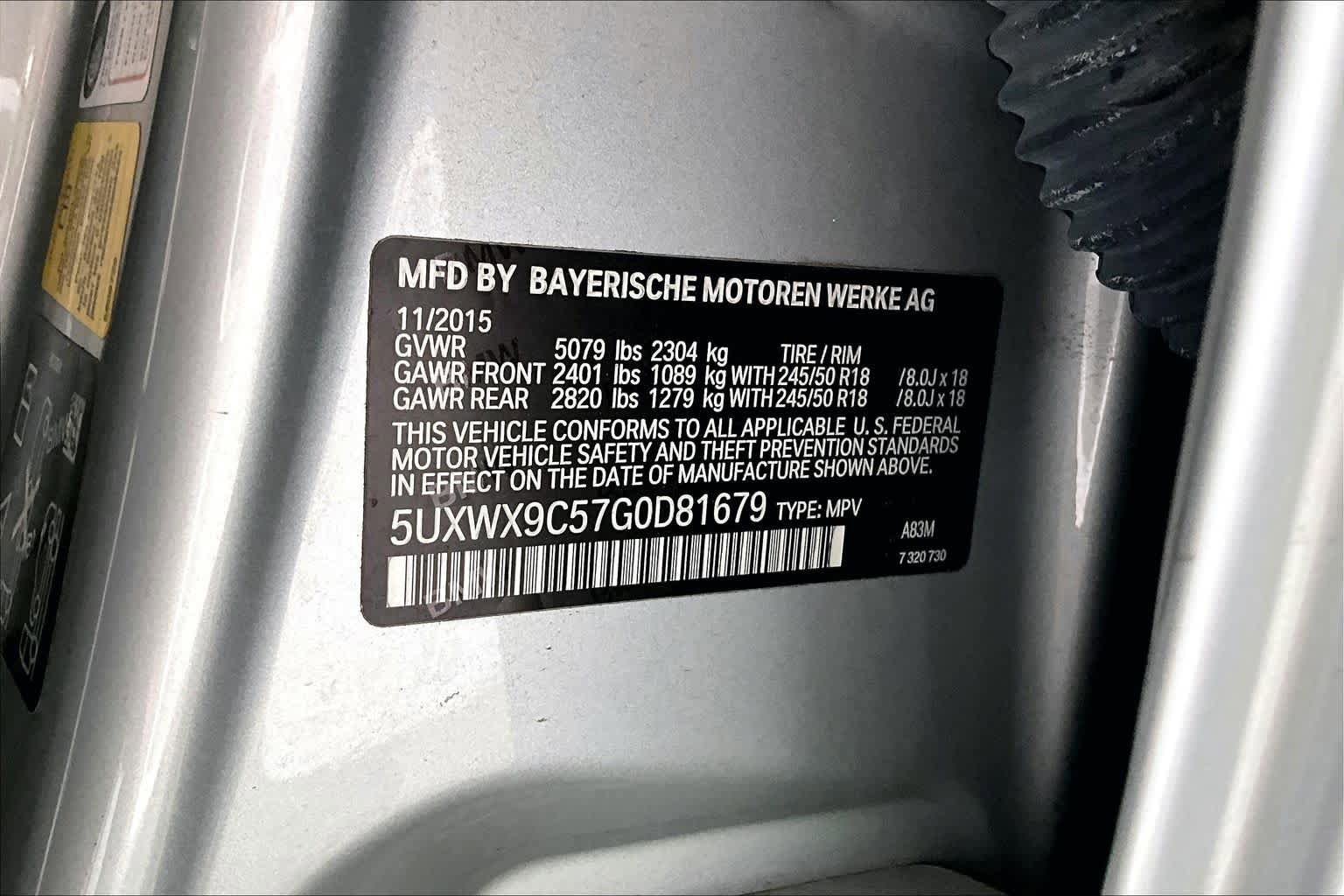 Used 2016 BMW X3 xDrive28i AWD/4WD image 31