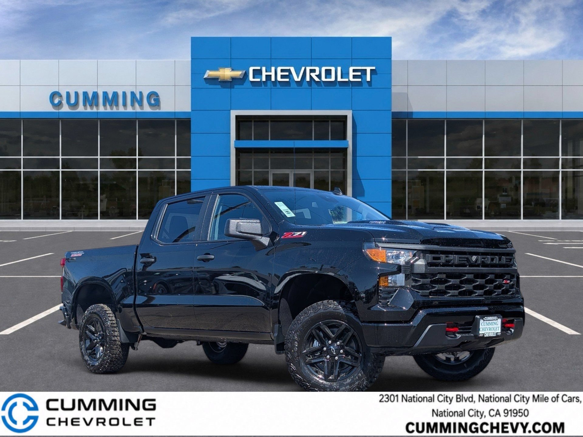 New 2026 Chevrolet Silverado 1500 Custom Trail Boss