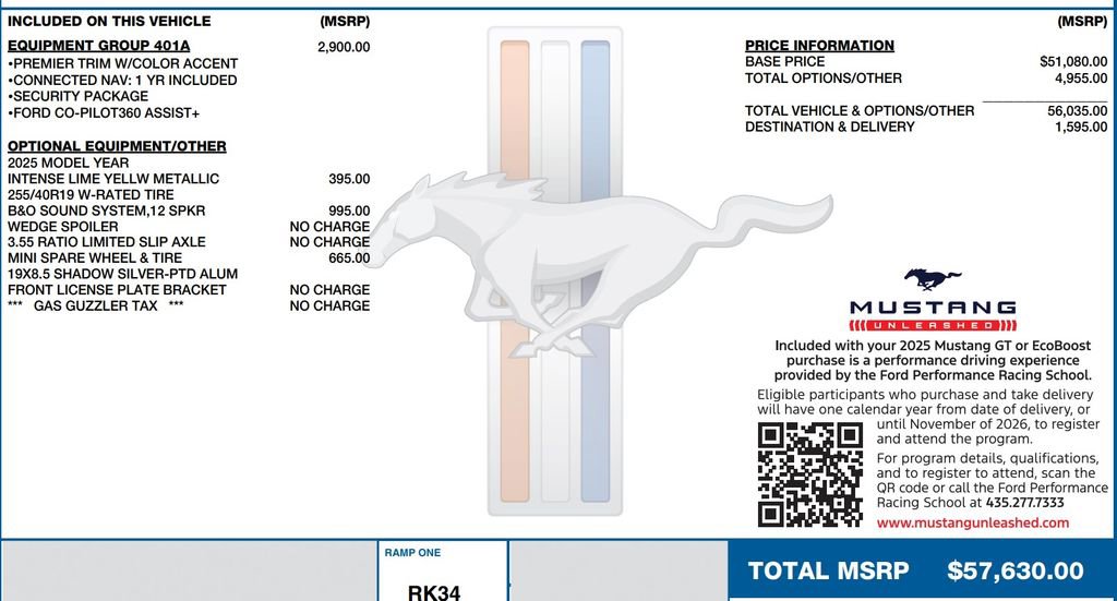 Used 2025 Ford Mustang GT Premium RWD image 17