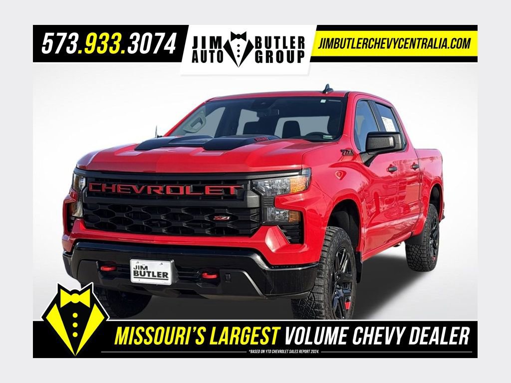 Used 2025 Chevrolet Silverado 1500 Custom Trail Boss image 1