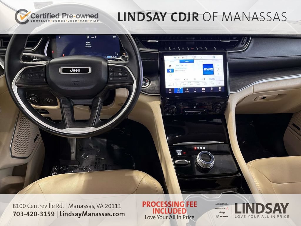 Certified 2022 Jeep Grand Cherokee L Limited AWD/4WD image 22