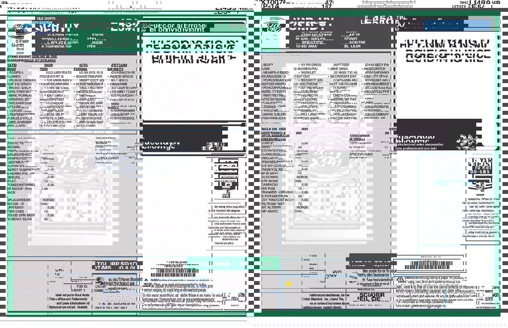 Used 2020 Ford F450 Platinum w/ Camper Package image 39