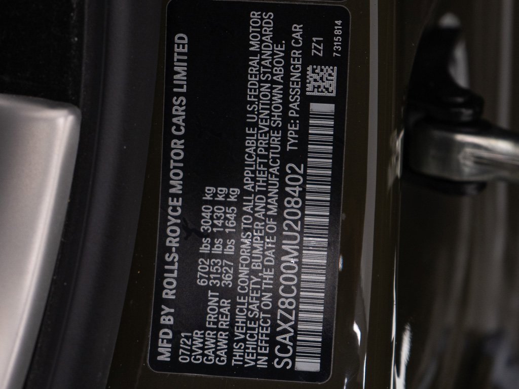 Certified 2021 Rolls-Royce Dawn image 57