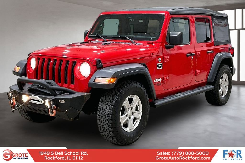Used 2018 Jeep Wrangler Unlimited Sport S
