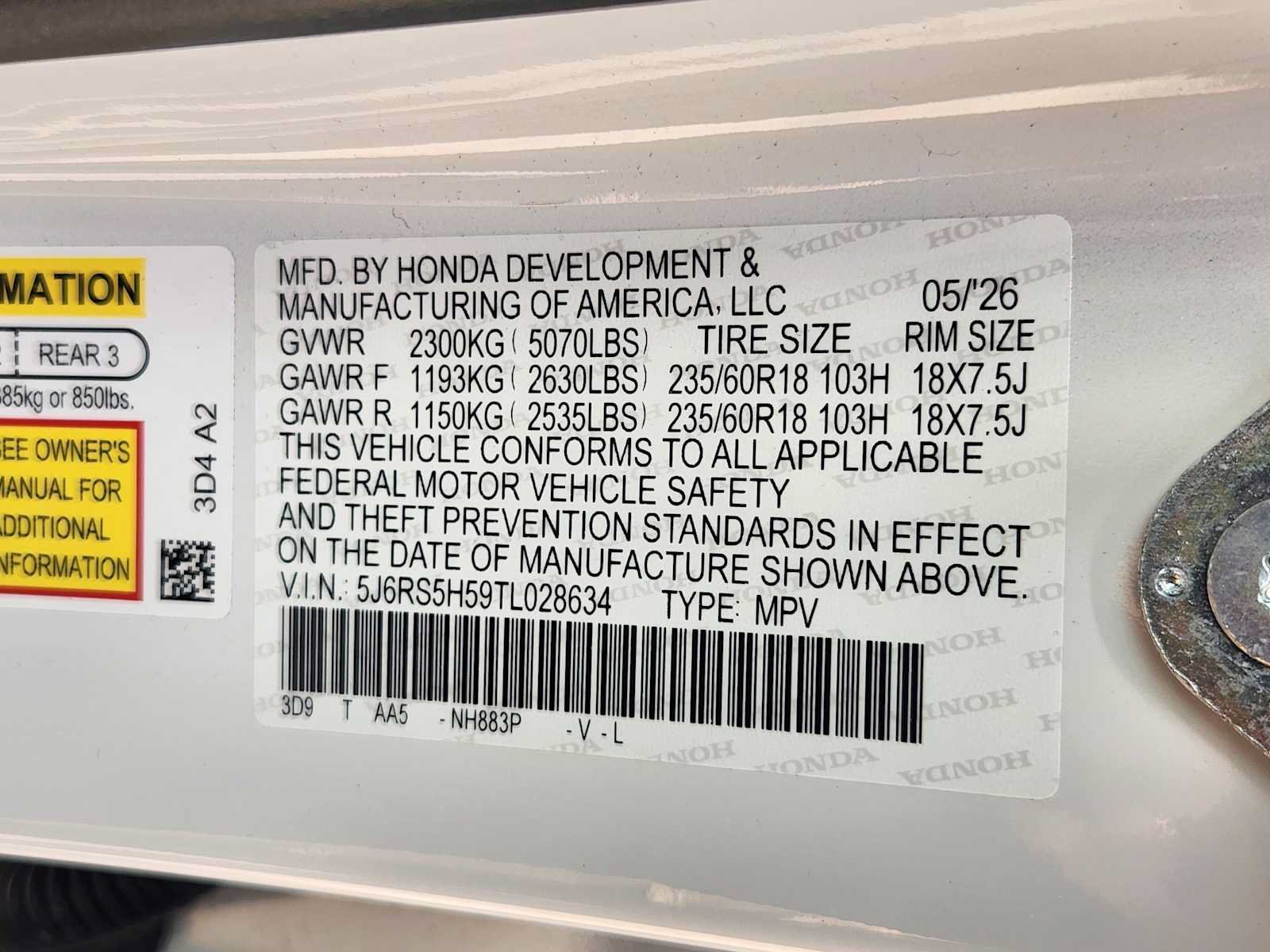 Certified 2026 Honda CR-V Sport image 33