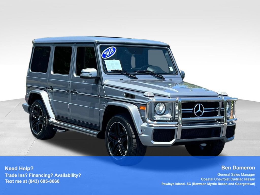 Used 2018 Mercedes-Benz G 63 AMG 4MATIC image 3