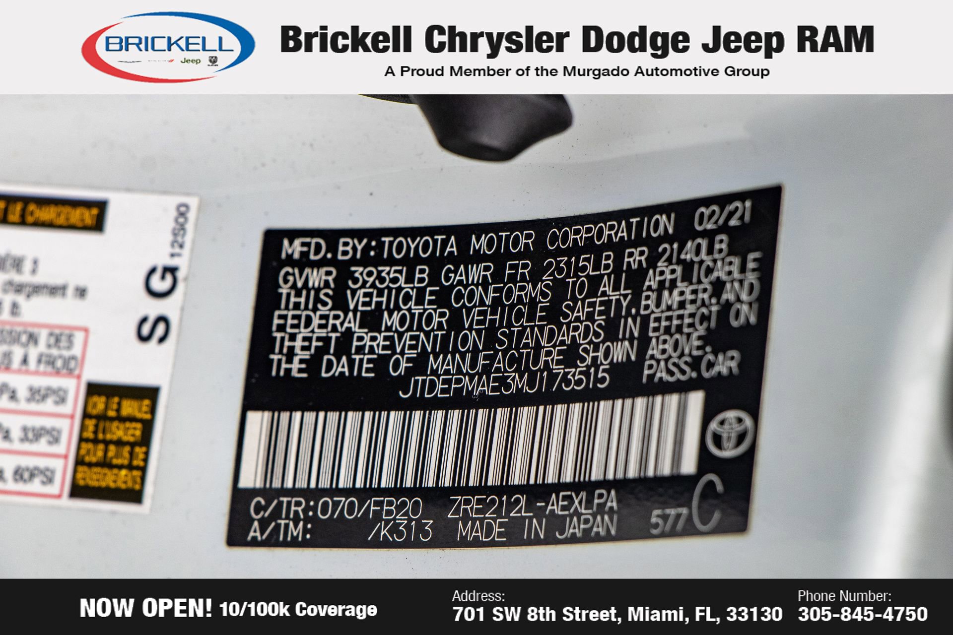 Used 2021 Toyota Corolla LE image 28