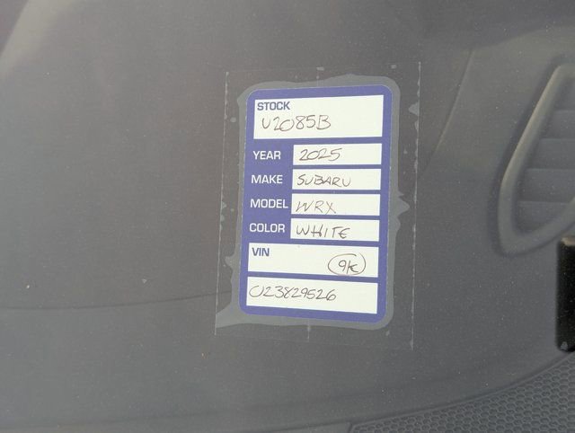 Used 2025 Subaru WRX Premium image 15