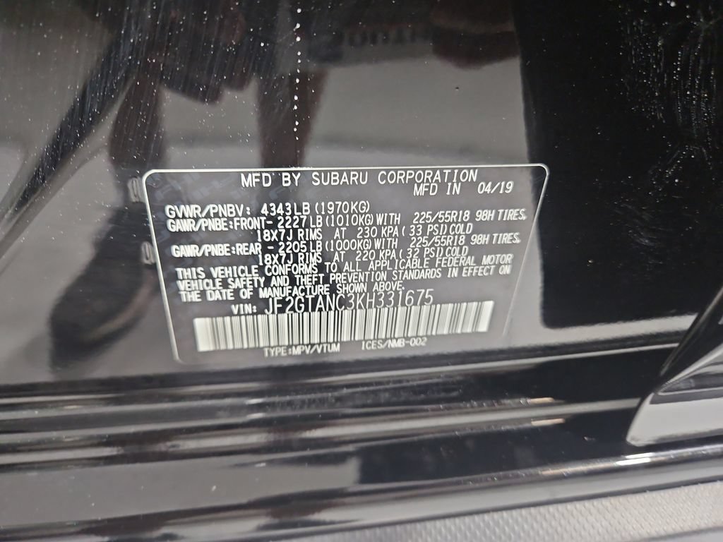 Used 2019 Subaru Crosstrek 2.0i Limited w/ Moonroof Package w/Navigation AWD/4WD image 31
