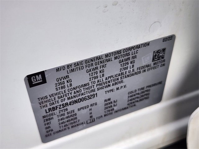 Used 2022 Buick Envision Avenir w/ Technology Package II image 27