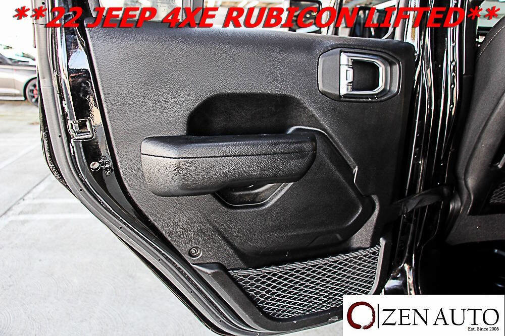 Used 2022 Jeep Wrangler Unlimited Rubicon 4xe w/ Cold Weather Group image 44