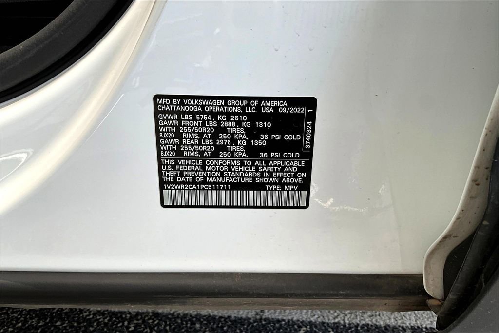 Used 2023 Volkswagen Atlas SE image 44