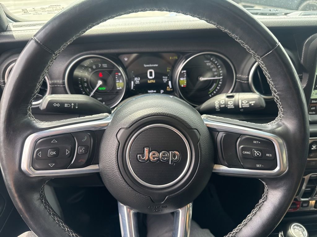 Certified 2023 Jeep Wrangler Unlimited Rubicon 4xe w/ Steel Bumper Group image 21