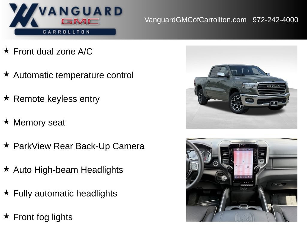 Used 2026 RAM 1500 Laramie AWD/4WD image 12