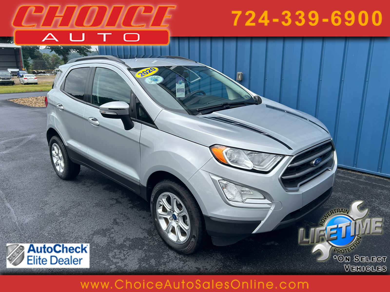 Used 2020 Ford EcoSport SE image 1