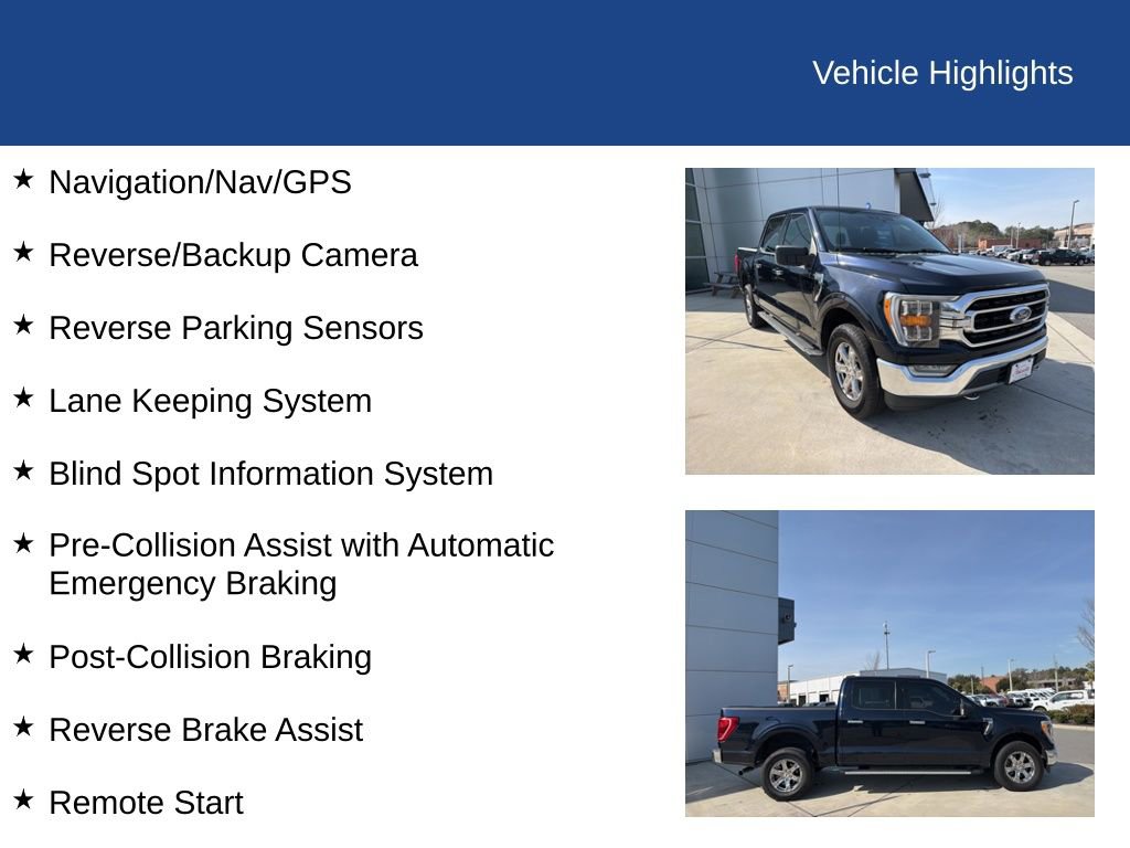 Used 2021 Ford F150 XLT w/ Equipment Group 302A High image 25