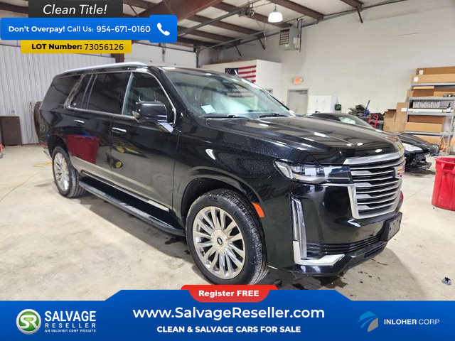 Used 2022 Cadillac Escalade ESV Premium Luxury AWD/4WD image 5