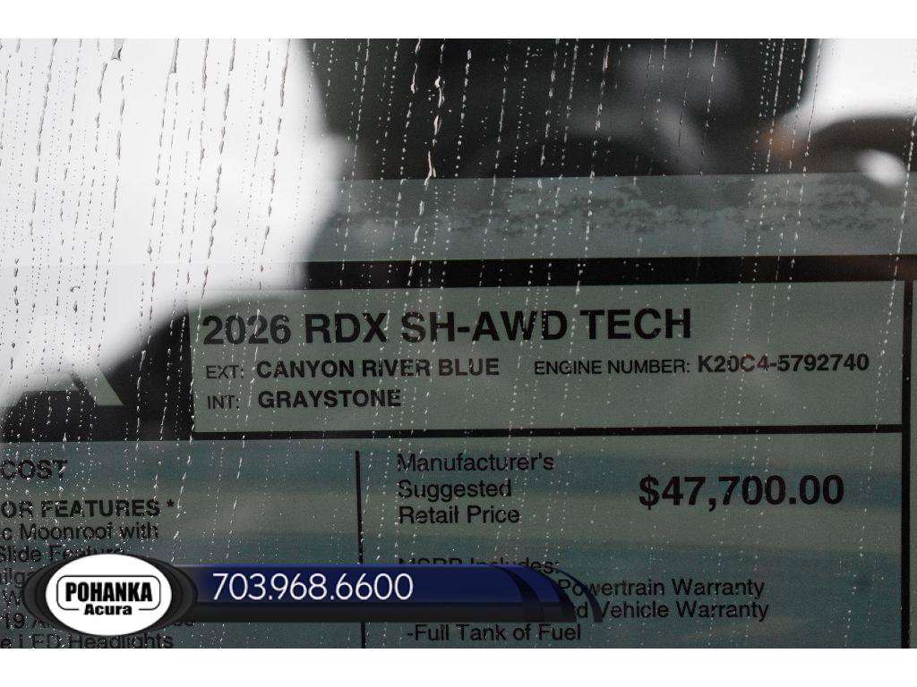 New 2026 Acura RDX w/ Technology Package image 40