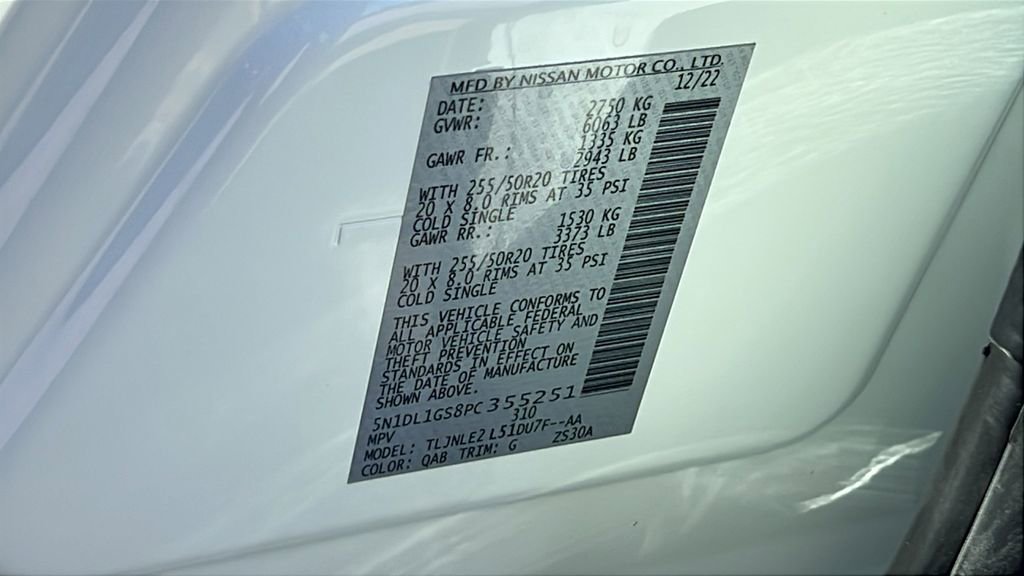 Used 2023 INFINITI QX60 Sensory w/ Vision Package image 12