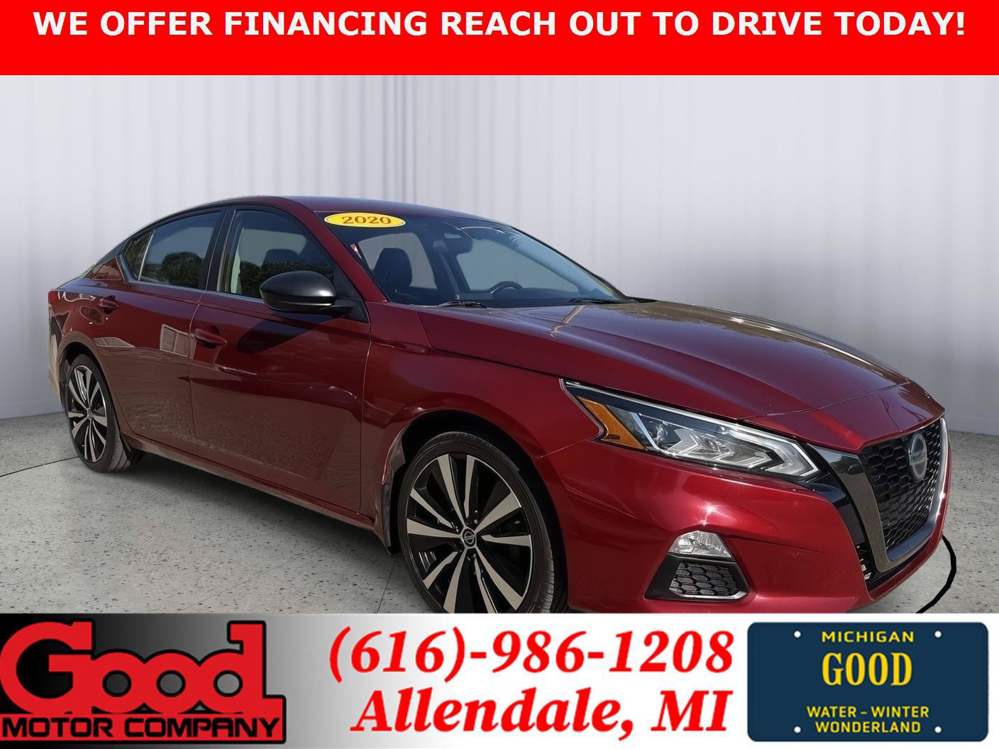 Used 2020 Nissan Altima 2.5 SR FWD image 1