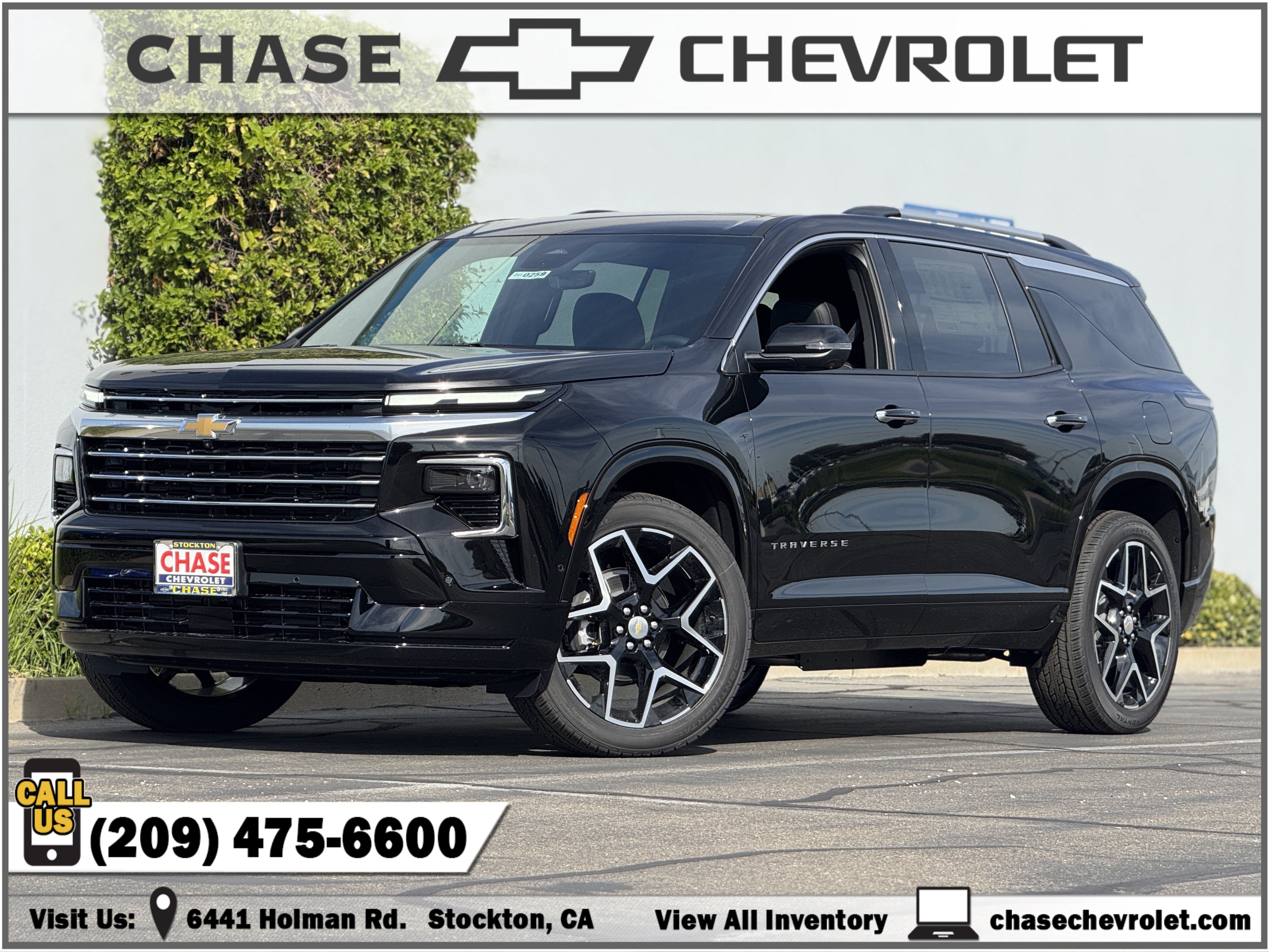 New 2026 Chevrolet Traverse High Country w/ LPO, Floor Liner Package AWD/4WD image 1