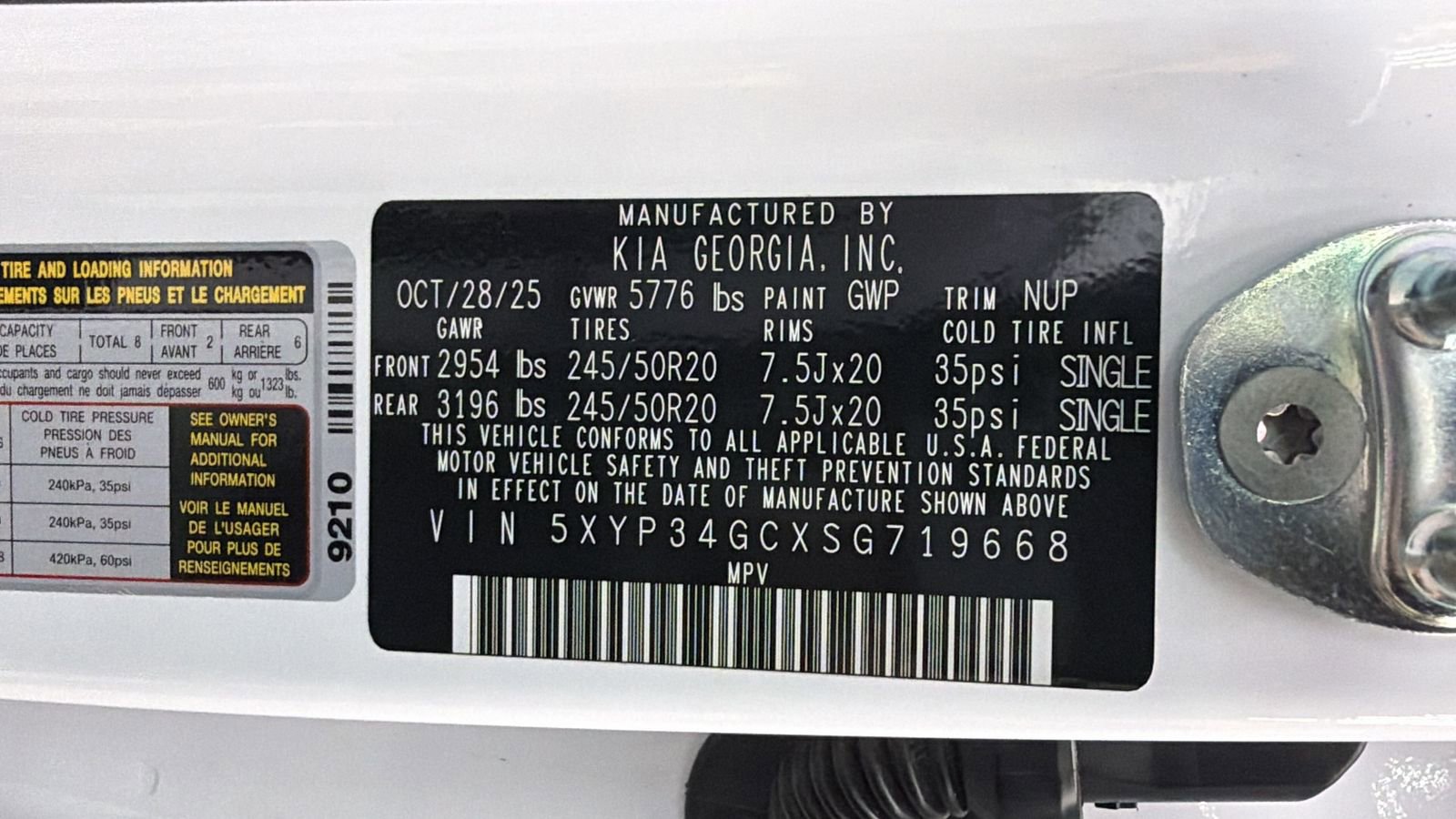 Used 2025 Kia Telluride EX FWD image 36
