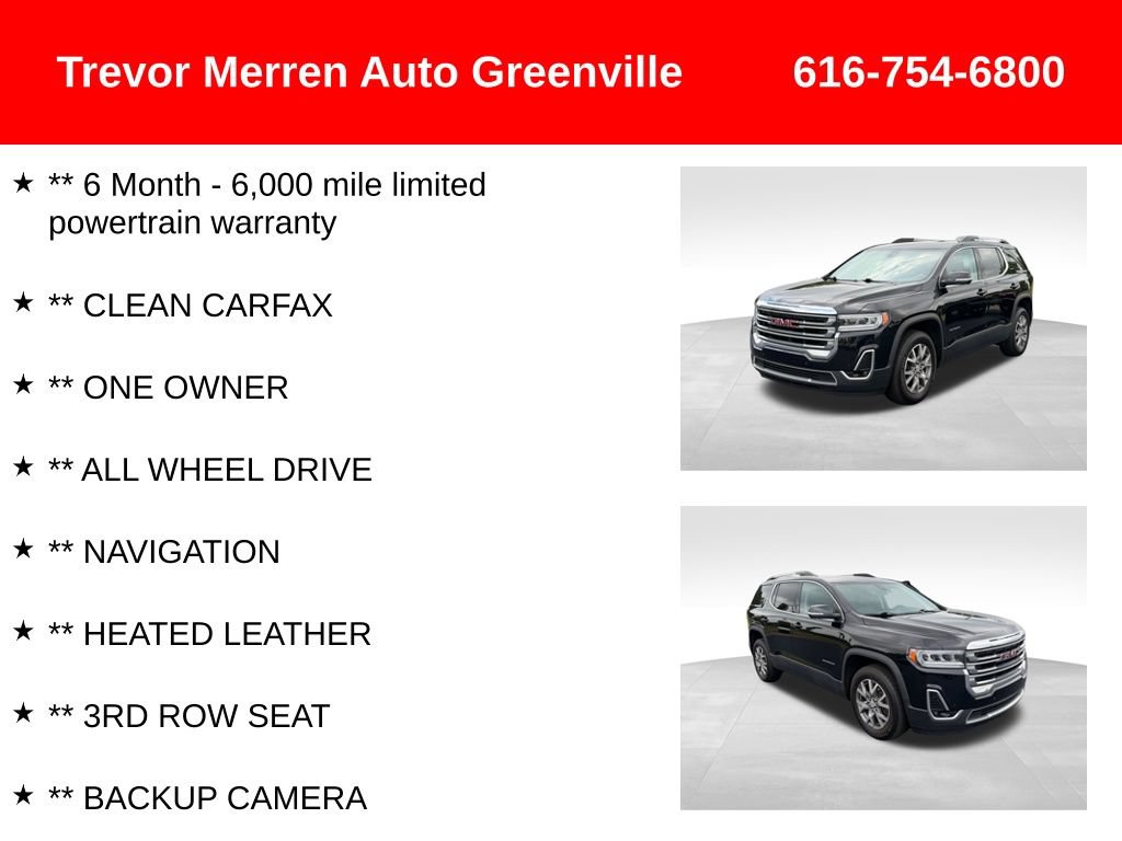 Used 2021 GMC Acadia SLT AWD/4WD image 7