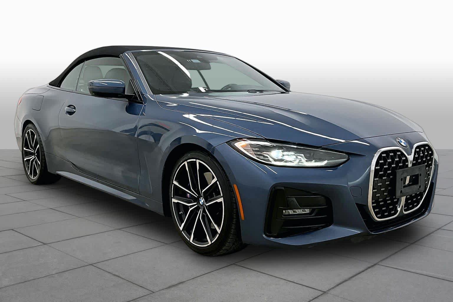 Used 2021 BMW 430i Convertible w/ M Sport Package RWD image 3