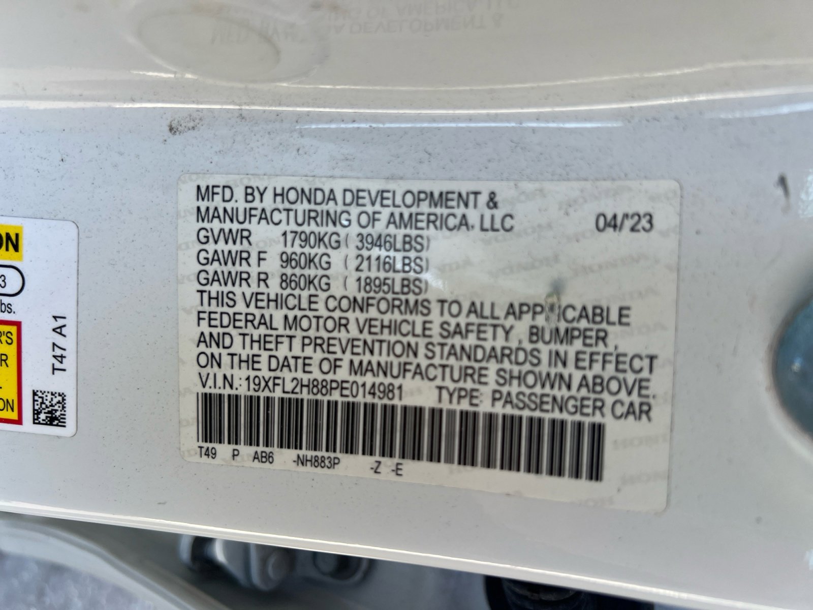 Used 2023 Honda Civic Sport image 23