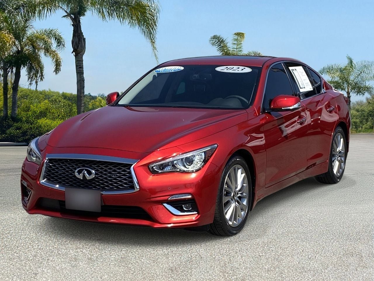 Certified 2023 INFINITI Q50 Luxe w/ Cargo Package