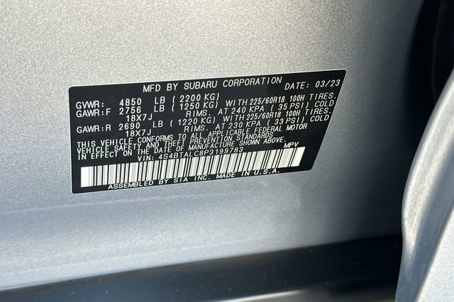 Used 2023 Subaru Outback Onyx Edition AWD/4WD image 35