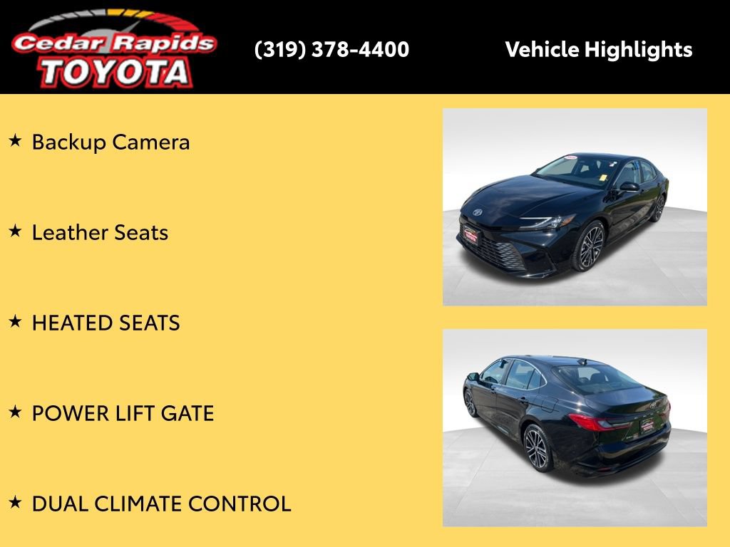 Certified 2025 Toyota Camry XLE FWD image 16