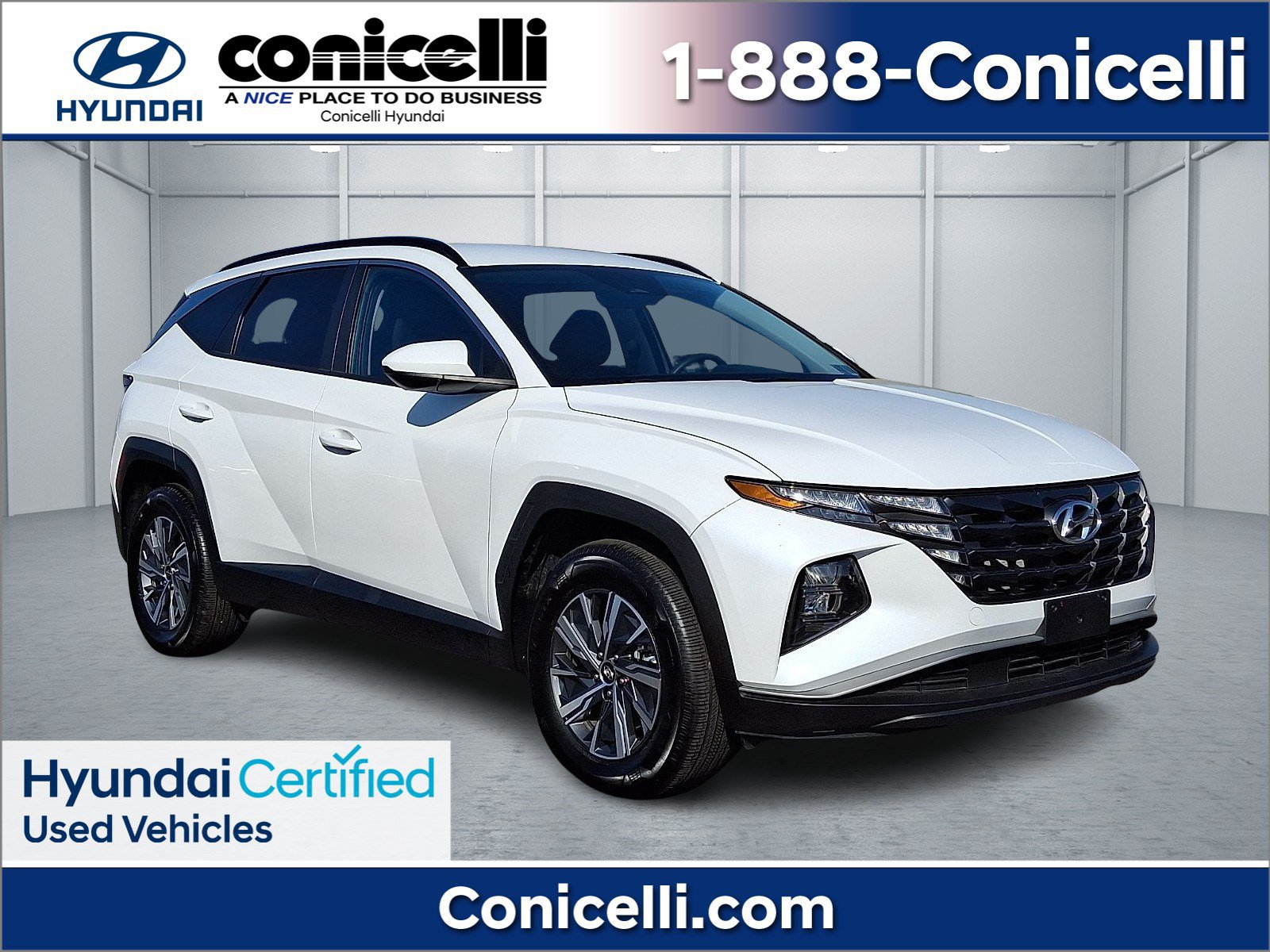 Certified 2024 Hyundai Tucson Blue